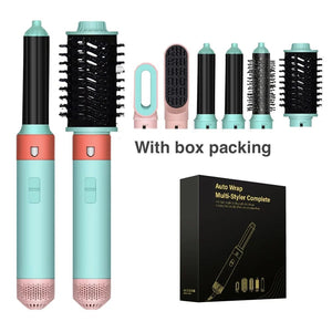 Planet Gates With box / us 6 In 1 Multi Styler New Design Hair Dryer For Hair 6 in 1 hair styler With Curling Barrel Hot Air Brush Styling Tool MultiStyler