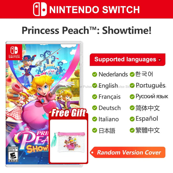 Planet Gates With Free Gift Princess Peach : Showtime! Nintendo Switch Game Deals 100% Official Original Physical Game Card for Nintendo Switch OLED Lite