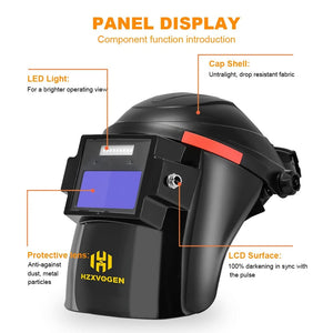 Planet Gates With HV009 Helmet / canada HZXVOGEN Cold TIG Welding Machine HBT2000PII 145A Pulse 1-900ms Adjustment TIG HF TIG Spot TIG ARC Stick Welder soldadora tig