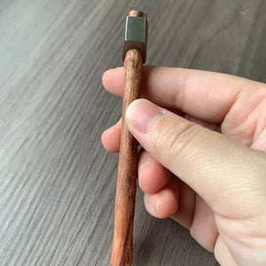 Planet Gates With knife holder Stainless Steel Mini Mountain Axe Wood Handle Outdoor Camping Utility Pocket EDC Fixed Blade Knife Hand Tools For Survival