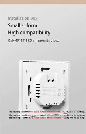 Planet Gates With Neutral 2key / CHINA Aqara E1 Smart Wall Switch Wireless Switch Zigbee 3.0 With/No Neutral One Key Remote Control For Xiaomi Mi Home Homek APP