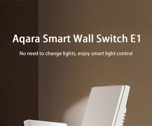 Planet Gates With Neutral 2key / CHINA Aqara E1 Smart Wall Switch Wireless Switch Zigbee 3.0 With/No Neutral One Key Remote Control For Xiaomi Mi Home Homek APP