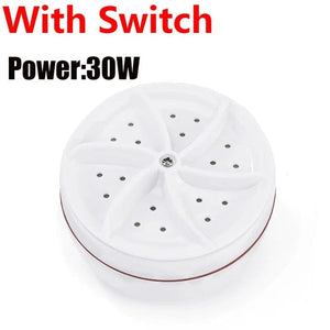 Planet Gates With Switch 30W Mini Washing Machine USB Rotating Turbine Portable Washing Machine For Socks Underwear Wash Dishes For Travel Home Business Trip