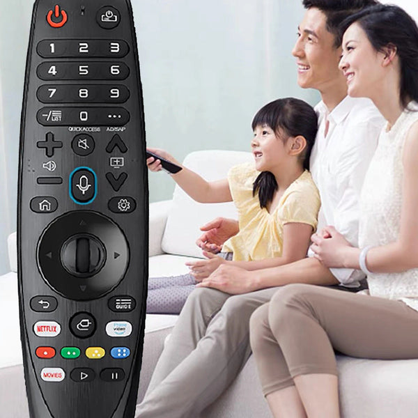 Planet Gates WITH VOICE Universal Magic Remote for Smart TV(no/with Voice&Pointer), Replacement for AKB75855501 MR20GA MR21GA MR21GC MR19BA