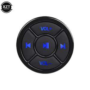 Planet Gates without base Wireless Bluetooth Remote Controller Media Button  Car Motorcycle Bike Steering Wheel Music Play for IOS Android Phone Tablet