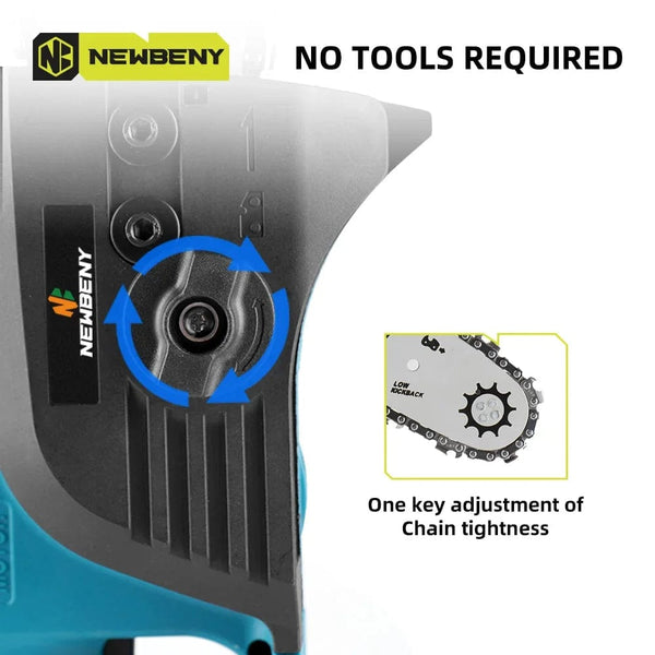 Planet Gates Without Battery / CHINA 12 Inch Brushless Electric Saw With Oiler Cordless Portable Garden Woodworking Cutting Tool Machine For Makita 18V Battery