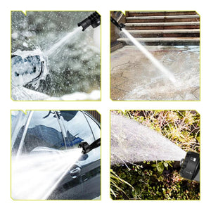 Planet Gates Without Battery NEWBENY 200Bar Brushless High Pressure Car Washer Gun 6 IN 1 Electric Garden Washing Water Wash Spray Gun for Makita 18V Battery