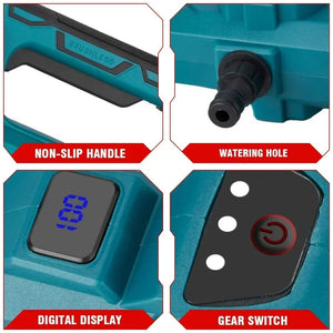 Planet Gates Without Battery ONEVAN 3500W 200Bar Brushless Electric High Pressure Washer Car Wash Water Gun Garden Irrigation Tool for Makita 18V Battery