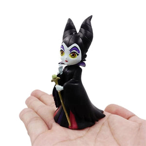 Planet Gates without box 3pcs/set Q posket Petit Villains Maleficent Vinyl Action Figure Collection Model Doll Toys for Children Christmas Gift