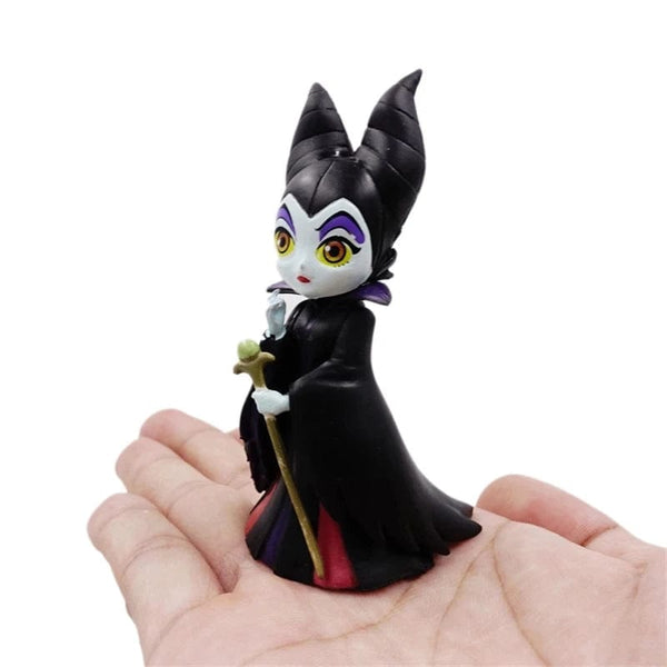 Planet Gates without box 3pcs/set Q posket Petit Villains Maleficent Vinyl Action Figure Collection Model Doll Toys for Children Christmas Gift