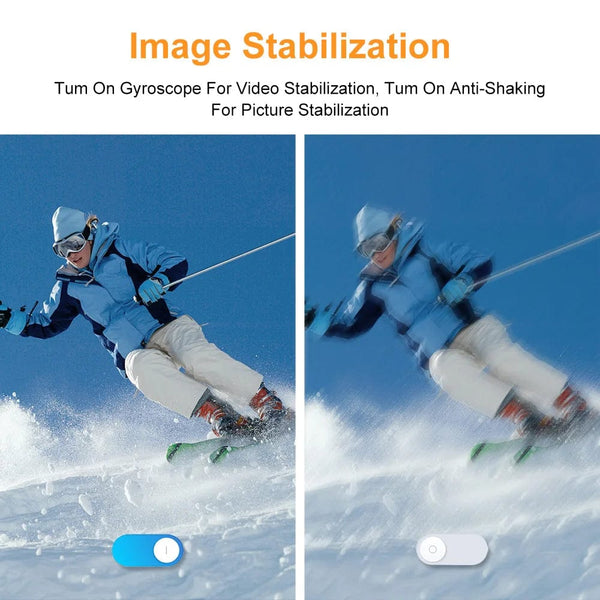 Planet Gates Without Touch Screen 1 / With 128GB Card 5K Action Camera 4K60FPS Dual IPS Touch LCD WiFi 170° 30M Waterproof 5X Zoom Anti-shake Sports Camera With Remote Control