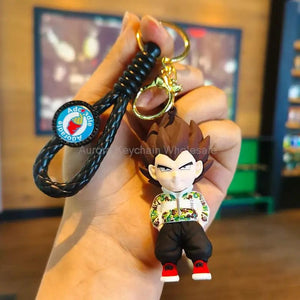 Planet Gates WJ001D13 New Anime Dragon Ball Keychain Z Super Saiyan Son Goku Bulma Broly Piccolo Majin Buu Series Car Pendant Keyring Kids Toys Gifts