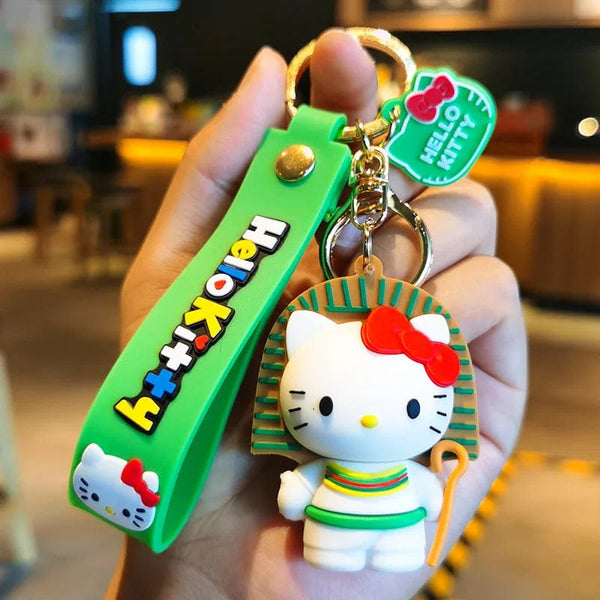 Planet Gates WJ046C5 Sanrio Hello Kitty My Melody Kuromi Cinnamoroll Kawaii Fashion Keychain Boy Girl Bag Pendant Cute Doll Child Toys Birthday Gifts