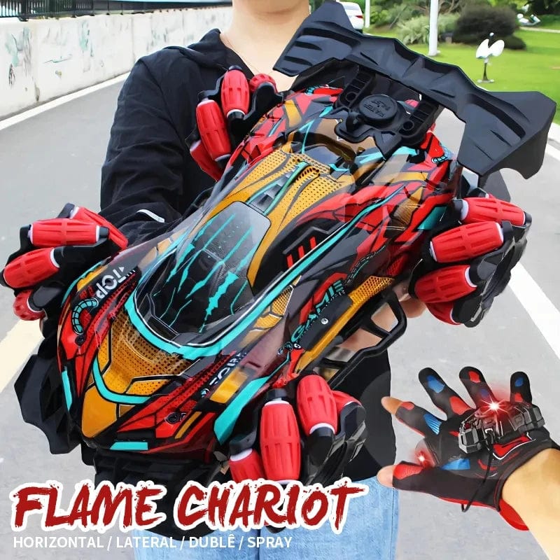 Planet Gates WLtoys F1 RC Drift Car With Music Led Lights 2.4G Glove Gesture Radio Remote Control Spray Stunt Cars 4WD Electric Children Toys