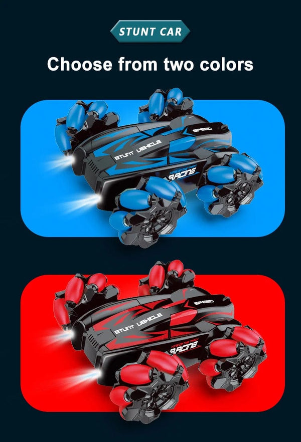 Planet Gates WLtoys F1 RC Drift Car With Music Led Lights 2.4G Glove Gesture Radio Remote Control Spray Stunt Cars 4WD Electric Children Toys