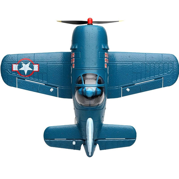 Planet Gates WLtoys F4U A500 4Ch 6G/3D Stunt Plane Six Axis Stability Remote Control Airplane Electric RC Aircraft Drone Outdoor Toys