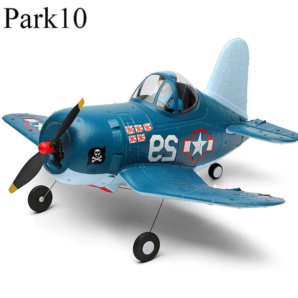 Planet Gates WLtoys F4U A500 4Ch 6G/3D Stunt Plane Six Axis Stability Remote Control Airplane Electric RC Aircraft Drone Outdoor Toys