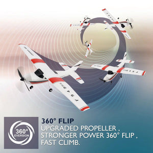 Planet Gates WLtoys F949 2.4G 3D6G 3Ch RC Airplane Fixed Wing Plane Outdoor Toys Drone RTF Upgrade Version Digital Servo F949S With Gyroscope