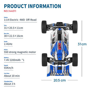 Planet Gates WLtoys Rc car 144011 1/14 4WD LED Toys 144001 Upgraded Style boys Remote Control Drift Off road Game Racing Model Kids Gift