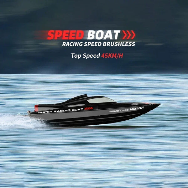 Planet Gates WLtoys WL916 WL915-A RC Boat 2.4Ghz 55KM/H Brushless High Speed Racing Ship 2200mAh Remote Control Speedboat Toys For Adults