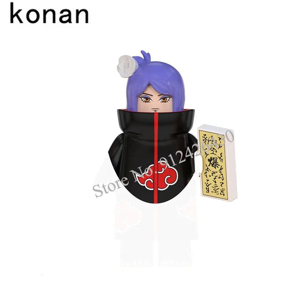 Planet Gates wm2090 Narutoe Sasuke Kakashi Akatsuki bricks Building Blocks Anime cartoon blocks Action Figures Heads Assembly Toys kids Christma toy