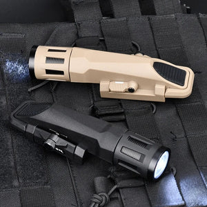 Planet Gates WML Long Tactical Flashlight Hunting Scout Pistol Gun Rifl Accessory Constant-on/Momentary-on/Strobe Fit 20MM Picatinny Rail