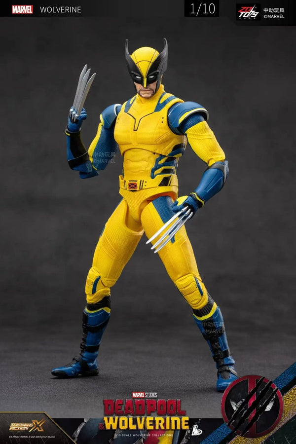 Planet Gates wolverine 2024 Deadpool & Wolverine Action Figures Movie Version ZD Toy Series  Collections Adult Action Figures Kids Gift