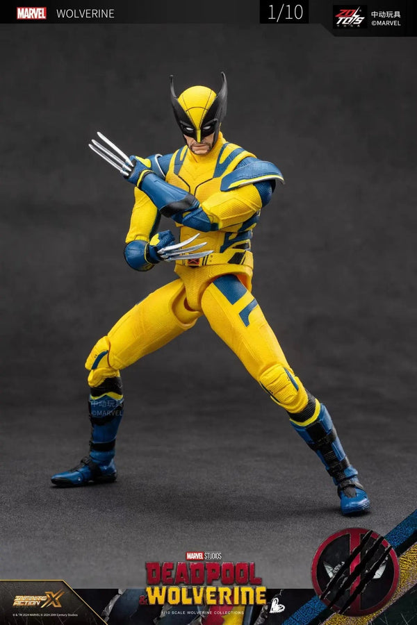 Planet Gates wolverine 2024 Deadpool & Wolverine Action Figures Movie Version ZD Toy Series  Collections Adult Action Figures Kids Gift