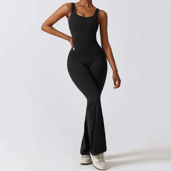 Planet Gates Women Jumpsuits One-Piece Yoga Suit Dance Belly Tightening Fitness Workout Set Stretch Bodysuit Gym Clothes Push Up Sportswear