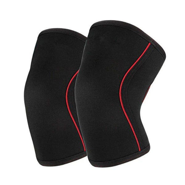 Planet Gates Women Men Teens 7mm Neoprene Sport Knee Pads Compression Weightlifting Pressured Crossfit Training Knee Pads Support Custom Logo