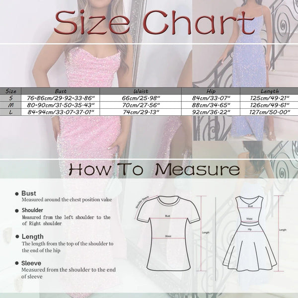 Planet Gates Women'S Backless Sexy Halter Dress Solid Sequin Wedding Bridesmaid Dress Evening Gown With High Slit Suspender Long Dresses