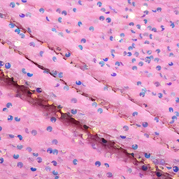 Planet Gates Women'S Backless Sexy Halter Dress Solid Sequin Wedding Bridesmaid Dress Evening Gown With High Slit Suspender Long Dresses