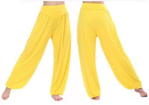 Planet Gates Women Yoga Pants Women Plus Size Sports Pants Yoga Leggings Colorful Bloomers Dance Yoga TaiChi Pants Modal WomenTrousers