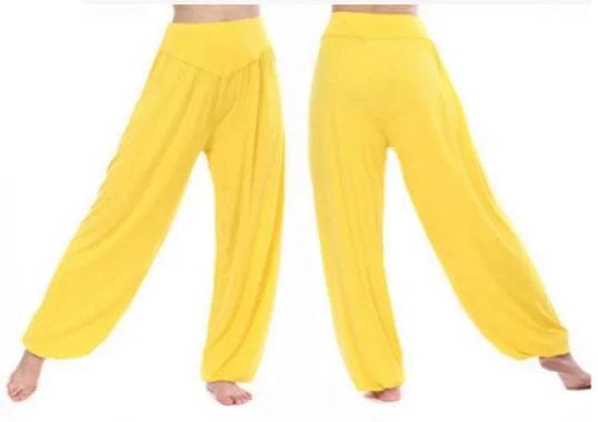 Planet Gates Women Yoga Pants Women Plus Size Sports Pants Yoga Leggings Colorful Bloomers Dance Yoga TaiChi Pants Modal WomenTrousers
