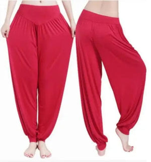 Planet Gates Women Yoga Pants Women Plus Size Sports Pants Yoga Leggings Colorful Bloomers Dance Yoga TaiChi Pants Modal WomenTrousers