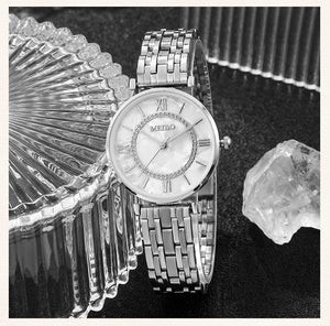 Planet Gates Womens Luxury Crystal Women Bracelet Watches Top Brand Fashion Diamond Ladies Quartz Watch Steel Female Wristwatch