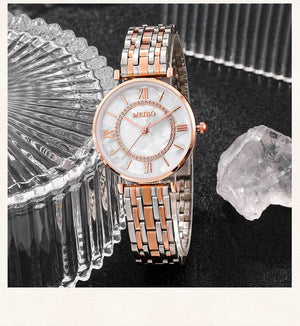 Planet Gates Womens Luxury Crystal Women Bracelet Watches Top Brand Fashion Diamond Ladies Quartz Watch Steel Female Wristwatch