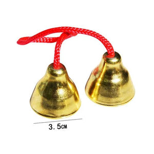 Planet Gates Wood handle Bell 70g Toddlers Early Education Castanet Sand Hammer Tambourine Kindergarten Orff Percussion Instrument Musical Toys for Baby 1pc