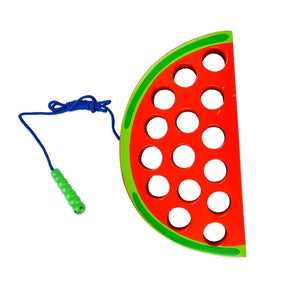 Planet Gates Wooden Baby Animal Threading Toys Blocks Board Games Stacking Toys Montessori Hands-on Ability Educational Children Blocks Gifts