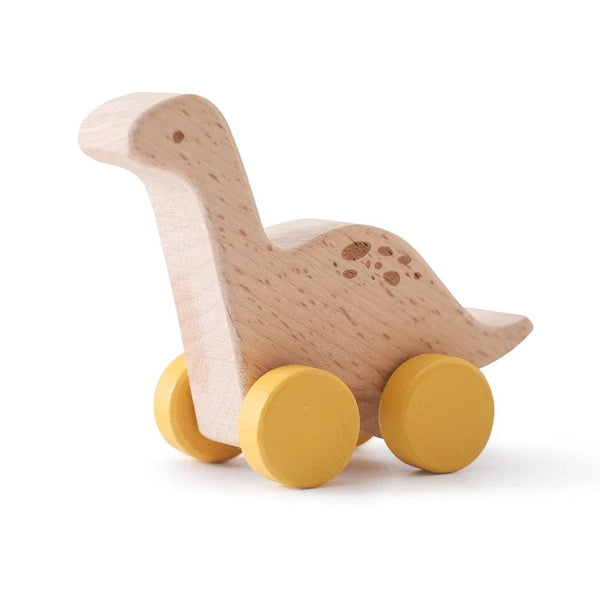 Planet Gates Wooden Baby Car Toys Beech Wooden Dinosaur Cartoon Car Teether Educational Montessori Toys For Children Teething Baby Toys
