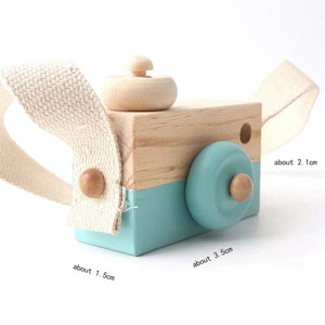 Planet Gates Wooden Fashion Camera Baby Toys Pendant Baby Block Montessori Toys for Children Wooden DIY Presents Nursing Gift Outdoor Toys