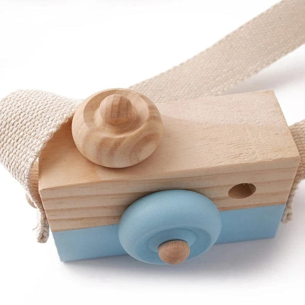 Planet Gates Wooden Fashion Camera Baby Toys Pendant Baby Block Montessori Toys for Children Wooden DIY Presents Nursing Gift Outdoor Toys