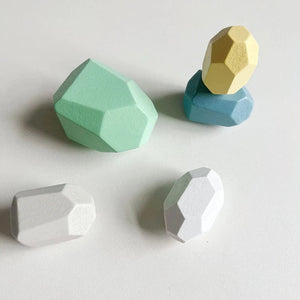 Planet Gates Wooden Sorting Stacking Rocks Stones Sensory Toddler Toys Learning Montessori Toys Building Blocks Game for Kids Birthday Gifts