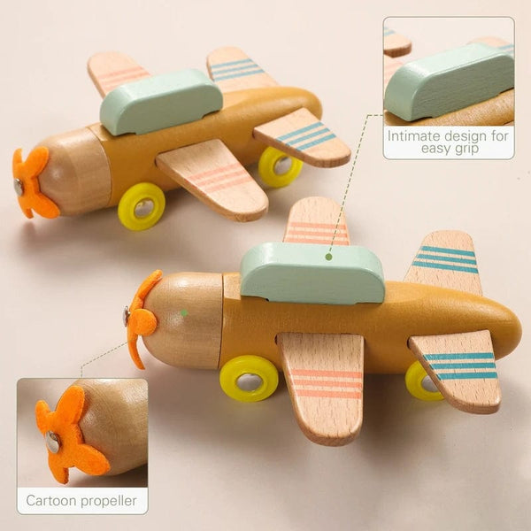 Planet Gates Wooden Train Birthday Toy  Montessori Toys Baby Educational Toys  Wooden Trolley  Baby Learning Toys  Number Of Wood Baby's Toys