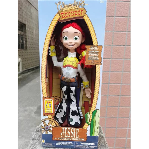 Planet Gates Woody Disney Toy Story 4 Anime Figure Talking Woody Buzz Jessie Rex Action Figures Model Decoration Collection christmas Toy Gifts