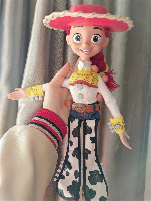 Planet Gates Woody Disney Toy Story 4 Anime Figure Talking Woody Buzz Jessie Rex Action Figures Model Decoration Collection christmas Toy Gifts