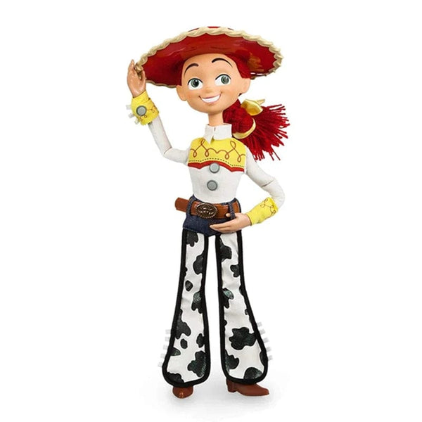 Planet Gates Woody Disney Toy Story 4 Anime Figure Talking Woody Buzz Jessie Rex Action Figures Model Decoration Collection christmas Toy Gifts