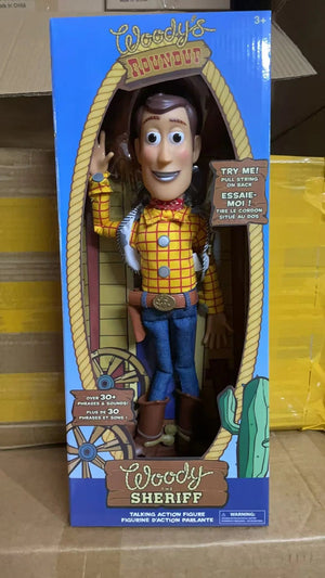 Planet Gates Woody Disney Toy Story 4 Anime Figure Talking Woody Buzz Jessie Rex Action Figures Model Decoration Collection christmas Toy Gifts
