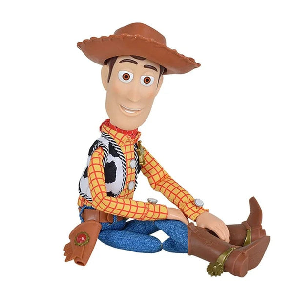 Planet Gates Woody Disney Toy Story 4 Anime Figure Talking Woody Buzz Jessie Rex Action Figures Model Decoration Collection christmas Toy Gifts