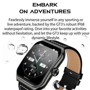 Planet Gates [World Premiere]Global Version BLACKSHARK GT3 Smart Watch 1.96'' Curved Amoled Display Support Bluetooth Call 100+ Sport Modes